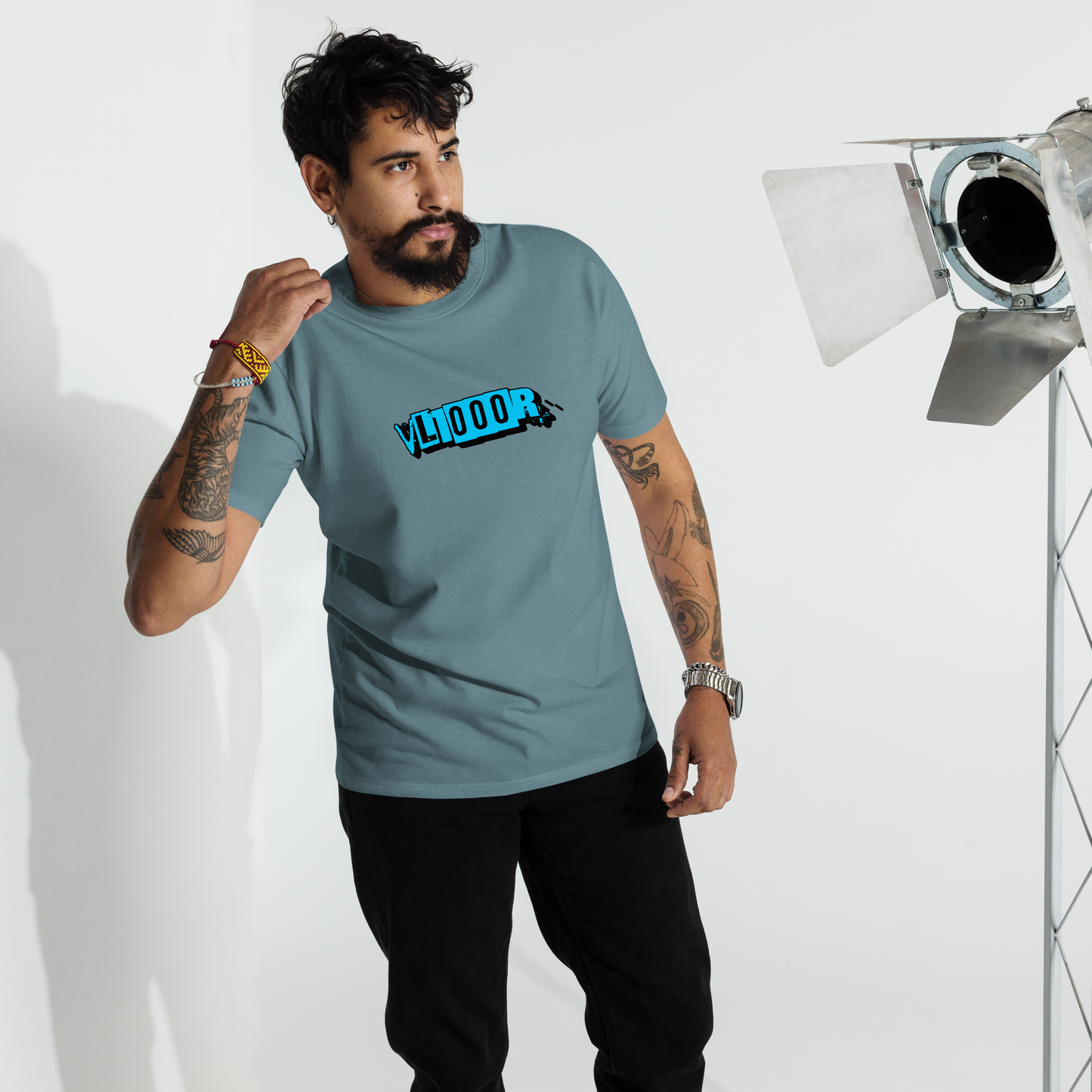 VL1000R Graphic - Men’s premium heavyweight tee