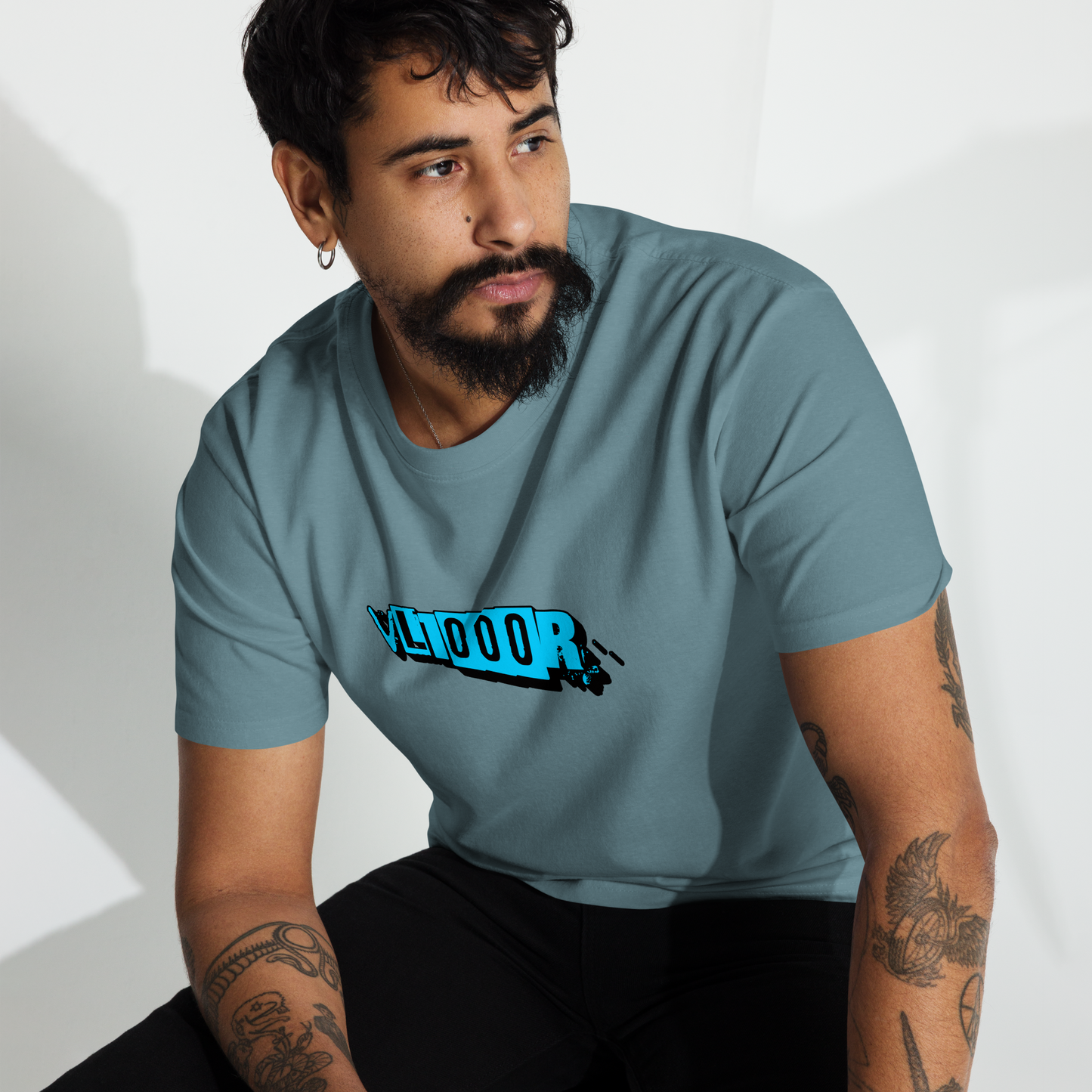 VL1000R Graphic - Men’s premium heavyweight tee