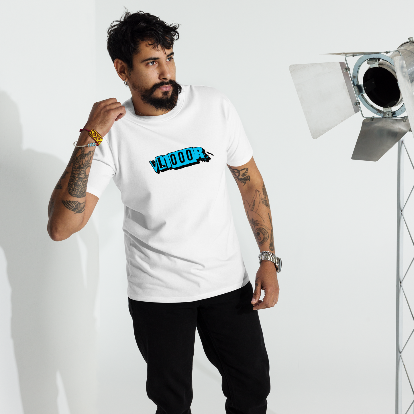 VL1000R Graphic - Men’s premium heavyweight tee