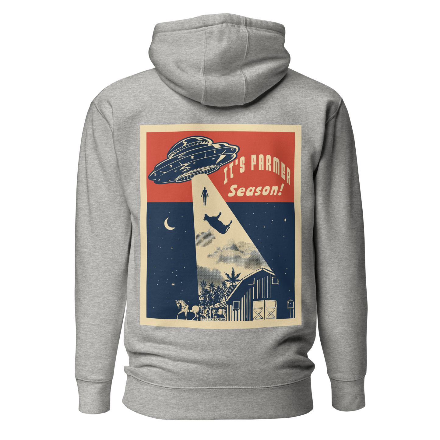 It's Farmers Season - Embroidered Hoodie