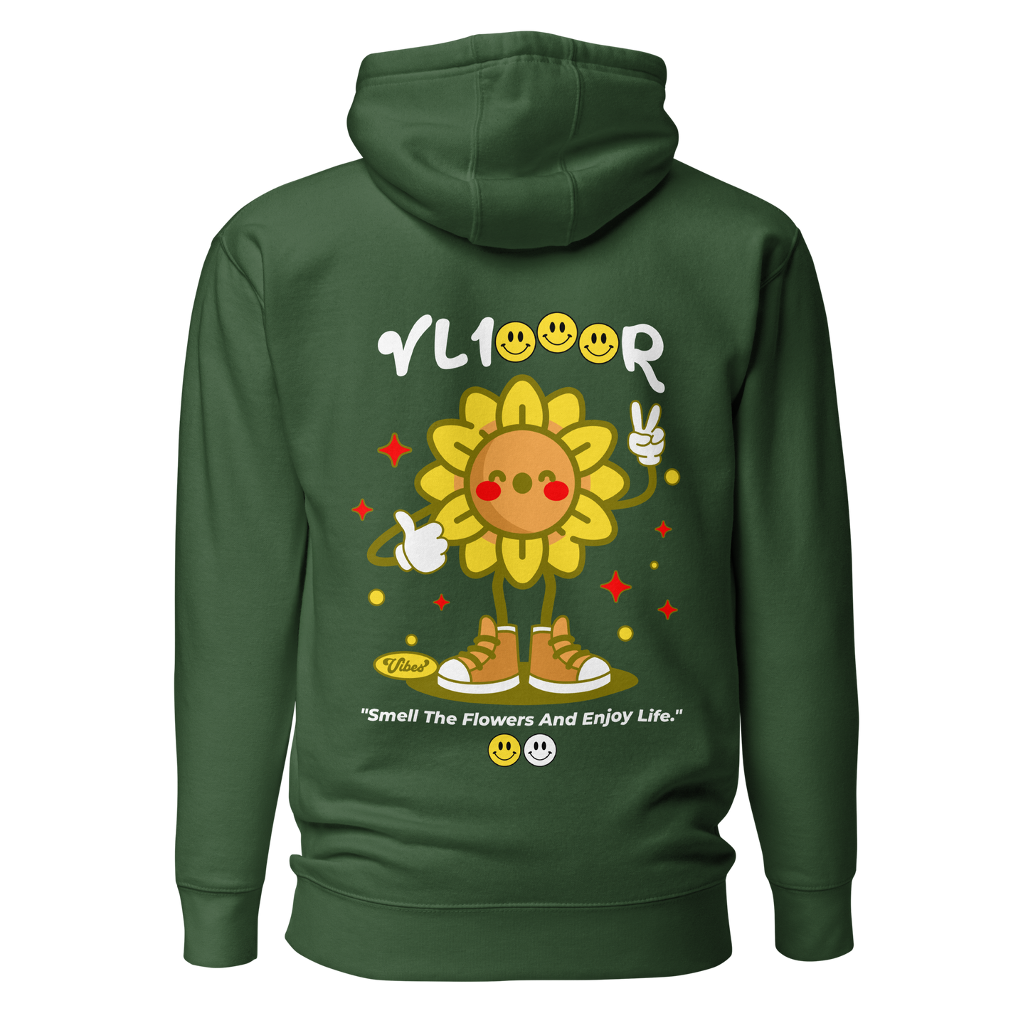 Happy Flower - Hoodie