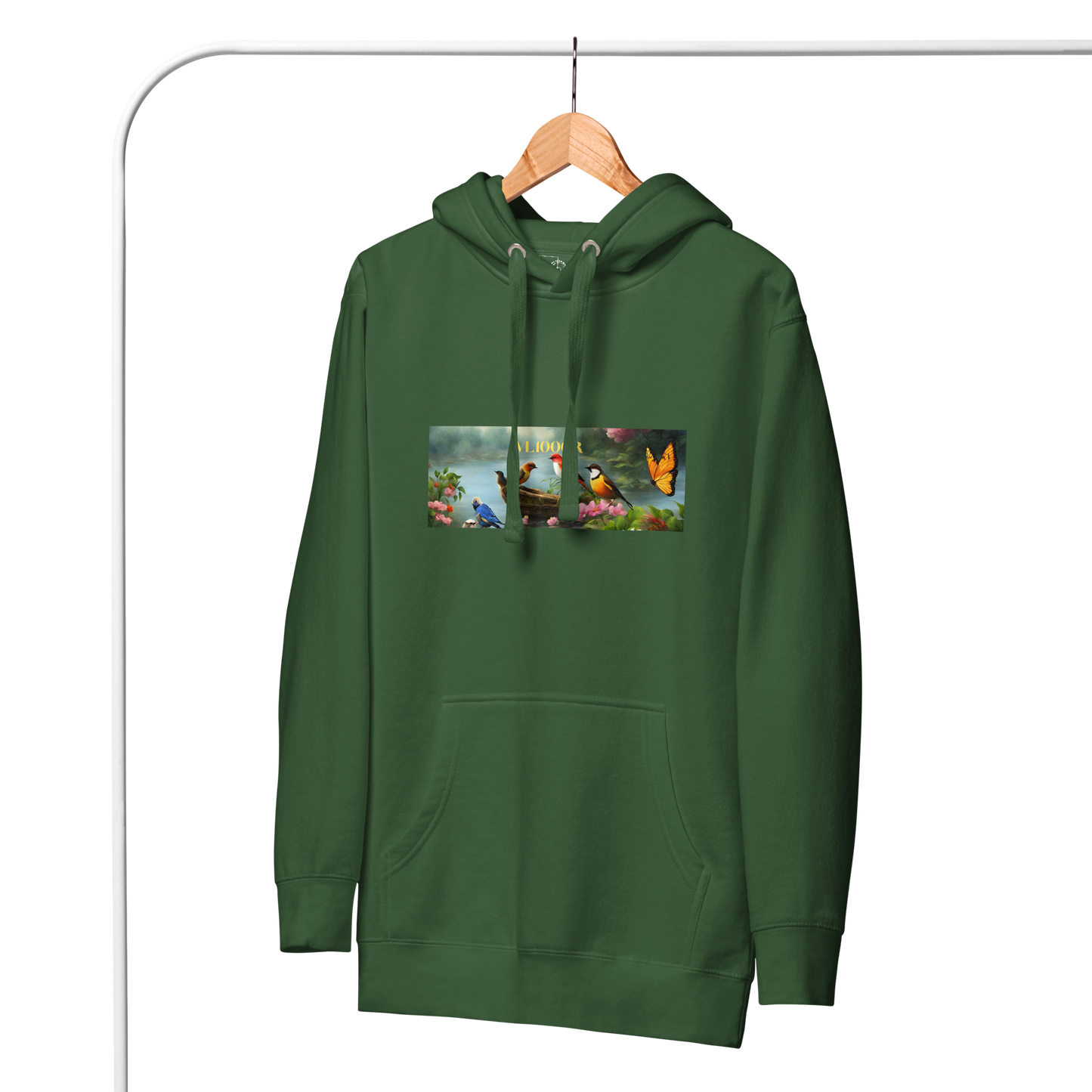 Birds Painting - Hoodie