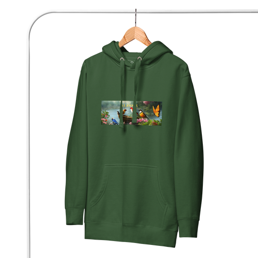 Birds Painting - Hoodie