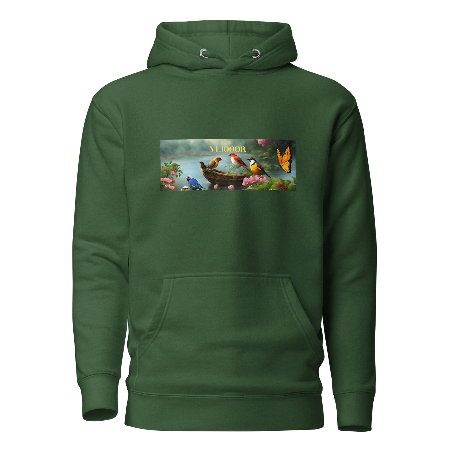 Birds Painting - Hoodie