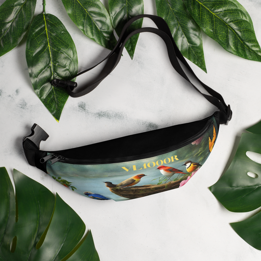 Birds Painting - Fanny Pack