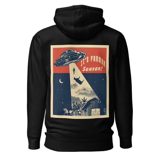 It's Farmers Season - Embroidered  Hoodie