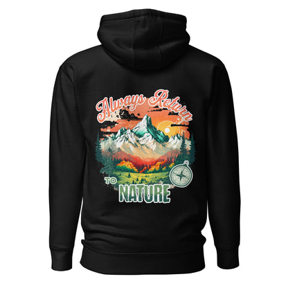 Always Return Back to Nature - Hoodie